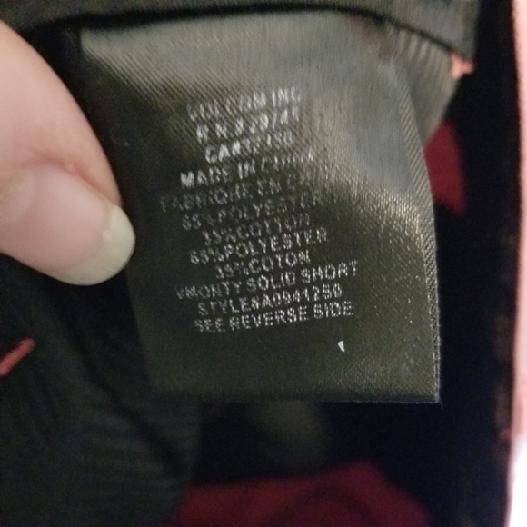 Volcom CORPO CLASS shorts faded red size 40 - Picture 8 of 9